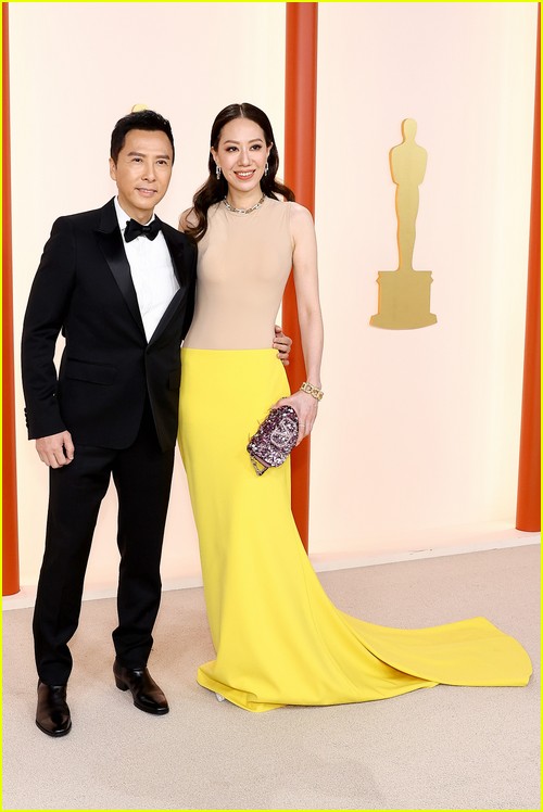 Donnie Yen on the Oscars 2023 red carpet