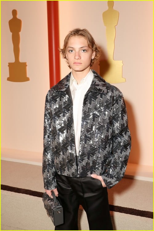 Close’s Eden Dambrine on the Oscars 2023 red carpet