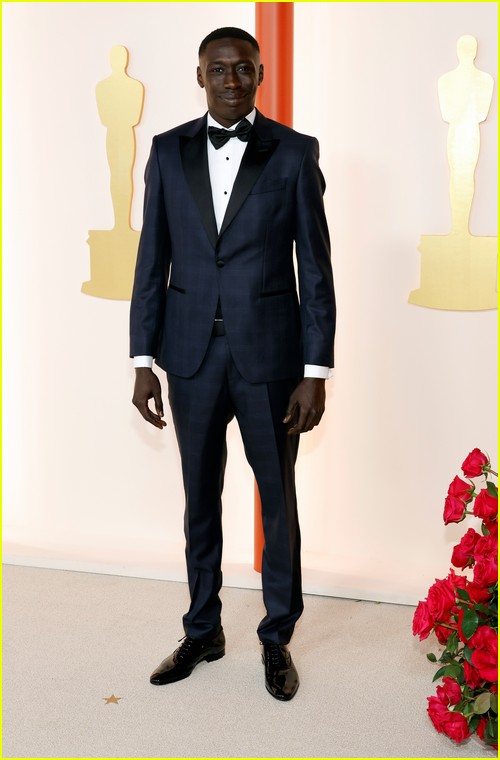Khaby Lame on the Oscars 2023 red carpet