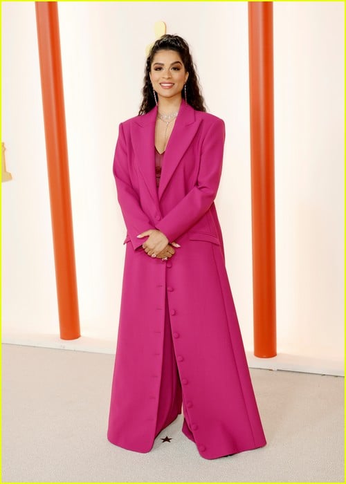 Lilly Singh on the Oscars 2023 red carpet