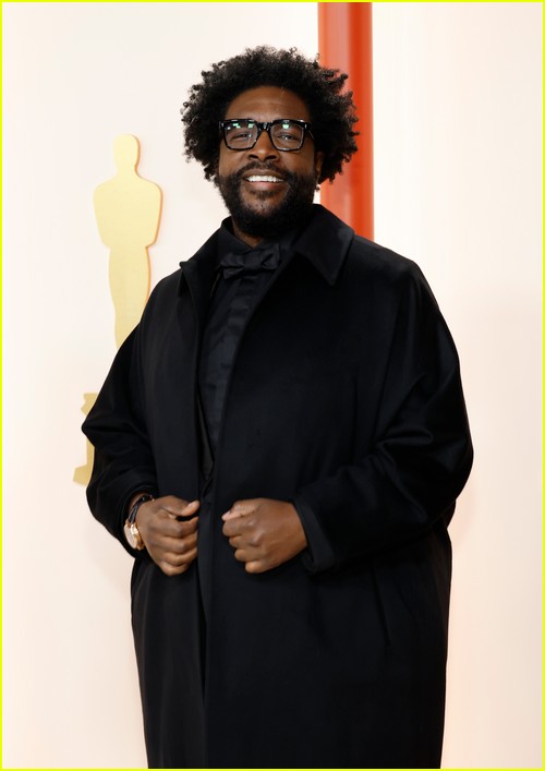 Questlove on the Oscars 2023 red carpet