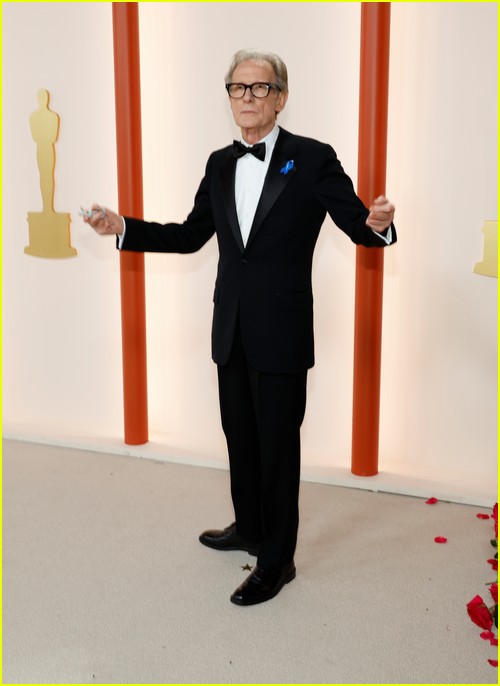 Living’s Bill Nighy on the Oscars 2023 red carpet