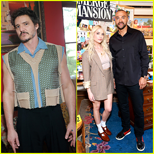 Pedro Pascal Joins Jesse Williams & Ashley Benson to Solve a Real-Life Merge Mansion Mystery! (Photos)