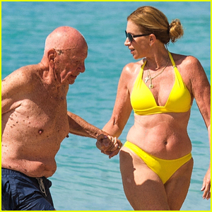 Rupert Murdoch, 92, & New Fiancee Ann Lesley Smith, 66, Were Spotted at the Beach Just a Couple Months Ago (Photos)