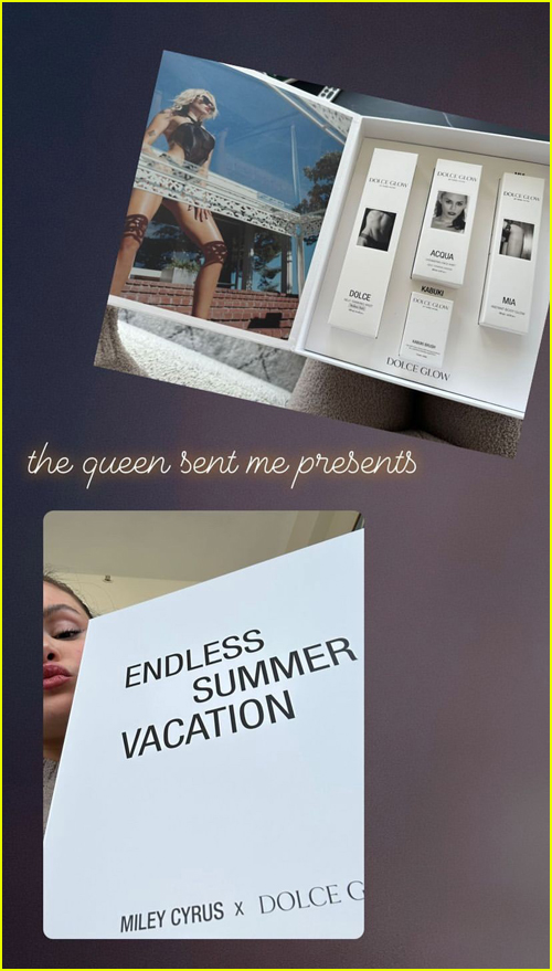Selena Gomez gift from Miley Cyrus