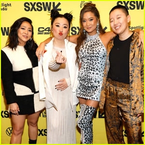 Stephanie Hsu, Sherry Cola, Ashley Park, & Sabrina Wu Buddy Up at 'Joy Ride' Premiere at SXSW 2023