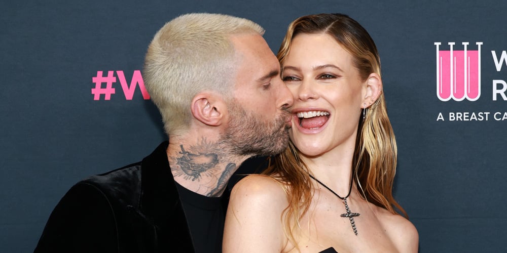 Adam Levine & Behati Prinsloo Pack On The PDA at the Unforgettable Evening Benefit Gala 2023