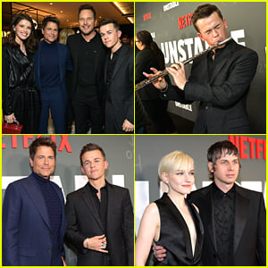 Rob Lowe & John Owen Lowe Get Support From Chris Pratt & Katherine Schwarzenegger at 'Unstable' Premiere