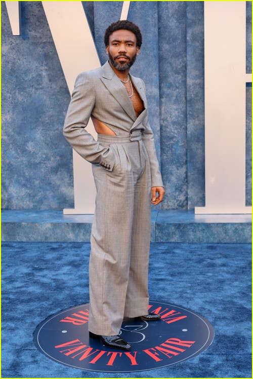 Donald Glover at the Vanity Fair Oscar Party 2023