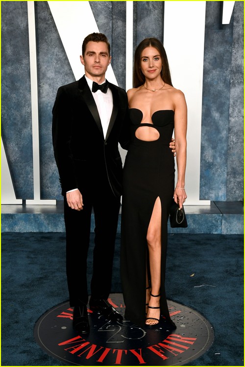 Dave Franco and Alison Brie at the Vanity Fair Oscar Party 2023
