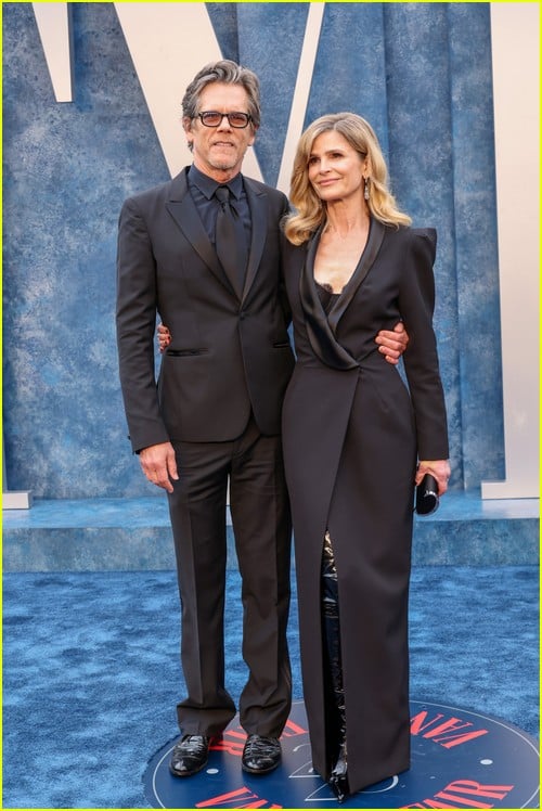 Kevin Bacon and Kyra Sedgwick at the Vanity Fair Oscar Party 2023