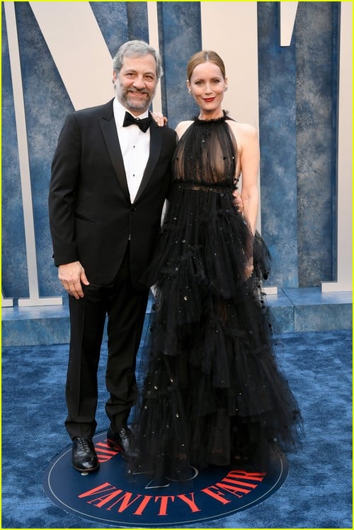 Leslie Mann and Judd Apatow at the Vanity Fair Oscar Party 2023