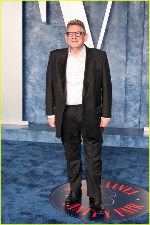Lucian Grainge at the Vanity Fair Oscar Party 2023