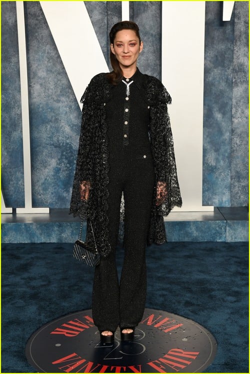 Marion Cotillard at the Vanity Fair Oscar Party 2023
