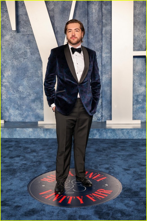 Michael Gandolfini at the Vanity Fair Oscar Party 2023