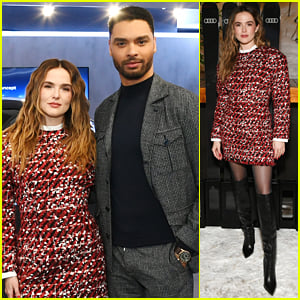 Zoey Deutch & Rege-Jean Page Skipped The Slopes For Audi's Activesphere Unveiling in Aspen