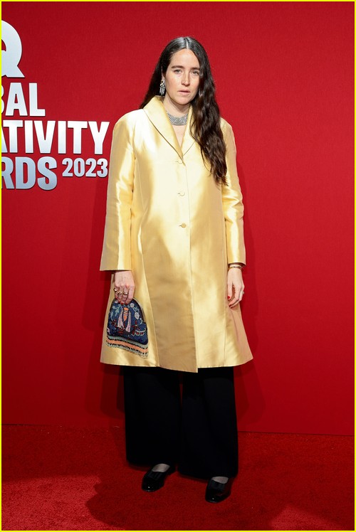 Emily Bode at the GQ Global Creativity Awards