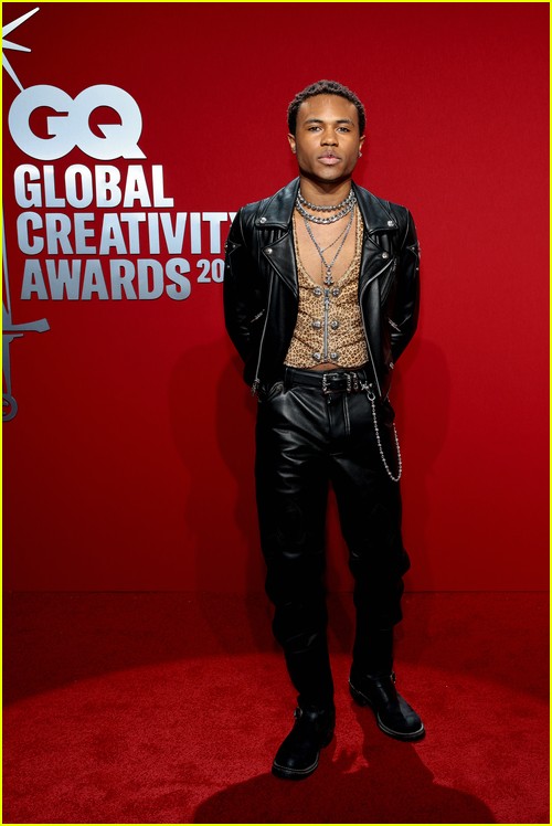 Kailand Morris at the GQ Global Creativity Awards