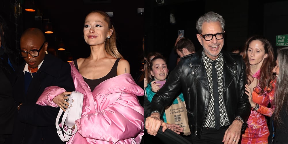 Wicked's Ariana Grande & Cynthia Erivo Step Out Together to Attend Co-Star Jeff Goldblum's Concert in London! | Ariana Grande, Cynthia Erivo, Emilie Livingston, Jeff Goldblum, Wicked - Vimarsana News