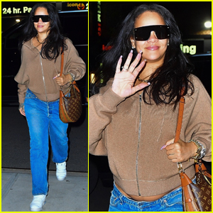 Rihanna Returns to Her Hotel After Day Out in NYC