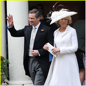 Dominic West & Olivia Williams Film King Charles & Queen Camilla's Wedding for 'The Crown' Season Six