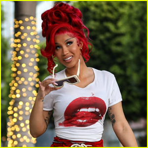 Cardi B Goes Red, Debuts Vibrant New Hair Color One Week After Dramatic Met Gala Appearance