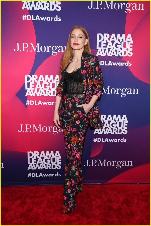 Jessica Chastain at the 2023 Drama League Awards