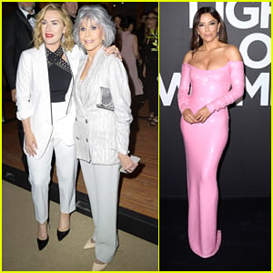 Kate Winslet, Jane Fonda & Eva Longoria Step Out For The Lights On Women Awards During Cannes