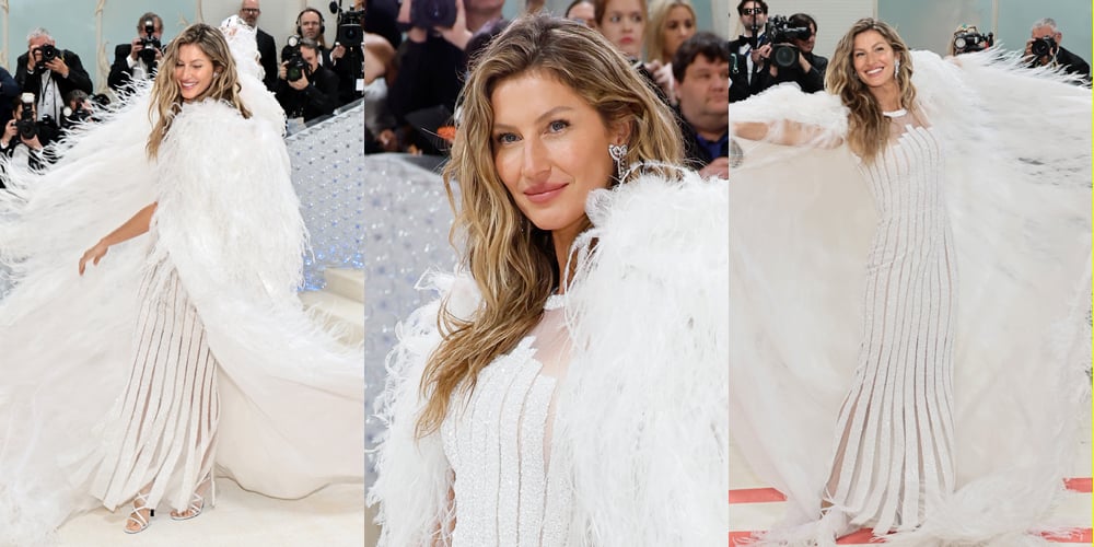 Gisele Bundchen Rewears Iconic 2007 Chanel Couture Look at Met Gala 2023, 16 Years After Originally Modeling the Outfit! | 2023 Met Gala, Gisele Bundchen, Met Gala - Vimarsana News