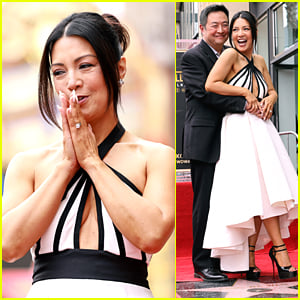 Ming-Na Wen Makes Rare Appearance With Husband Eric Michael Zee & Their Kids At Her Walk of Fame Star Ceremony