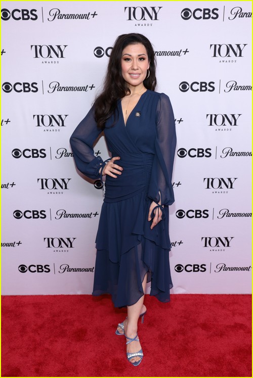 Ruthie Ann Miles at the Tony Nominees press event