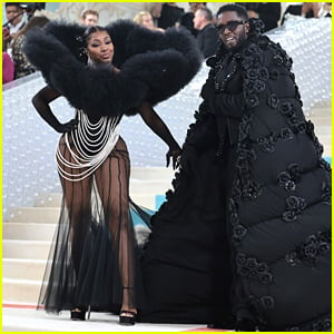 Diddy & City Girls Rapper Yung Miami Attend 2023 Met Gala Together and Address Their Relationship Status