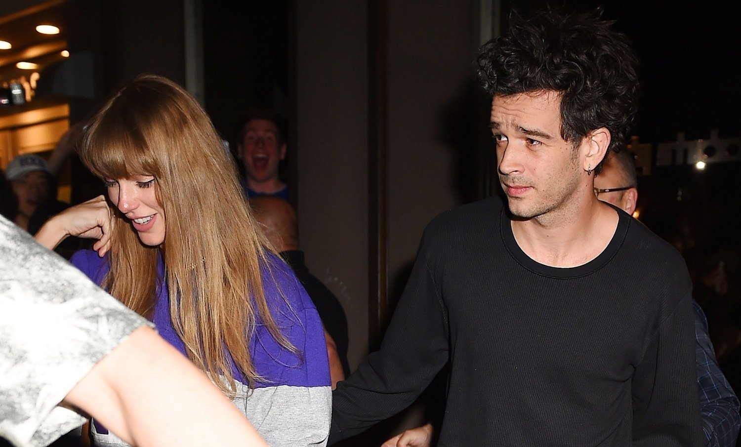 Taylor Swift & Matty Healy Spotted Together at NYC Recording Studio Amid Dating Rumors | Just Jared: Entertainment News and Celebrity Photos