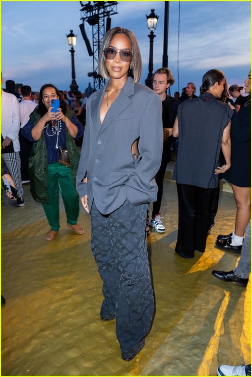 Kelly Rowland at the Louis Vuitton show