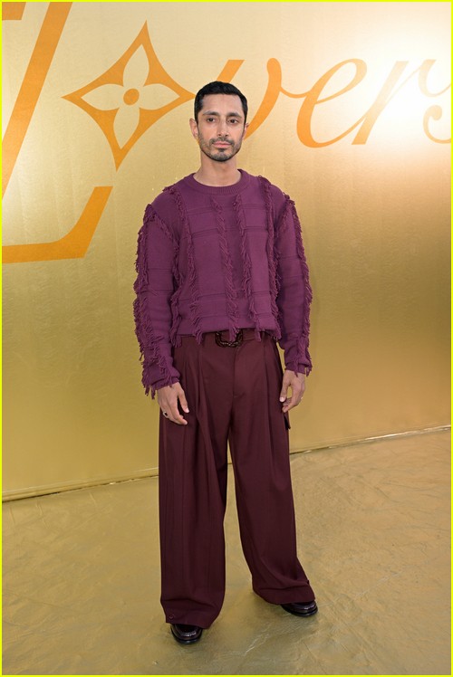 Riz Ahmed at the Louis Vuitton show