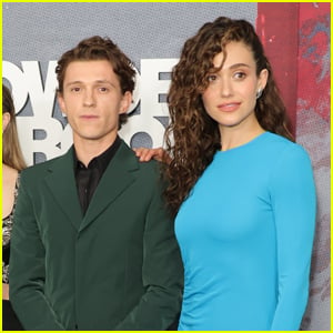 Emmy Rossum Weighs In On Almost Unbelievable Age Gap Between Her & Tom Holland in 'Crowded Room'
