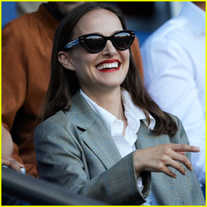 Natalie Portman All Smiles at Soccer Match in Paris Amid Husband Benjamin Millepied Cheating Allegations