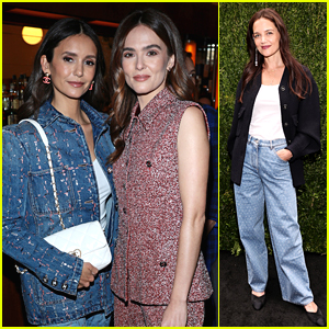 Katie Holmes, Zoey Deutch, Nina Dobrev & More Stars Stepped Out For Chanel's Through Her Lens Luncheon at Tribeca