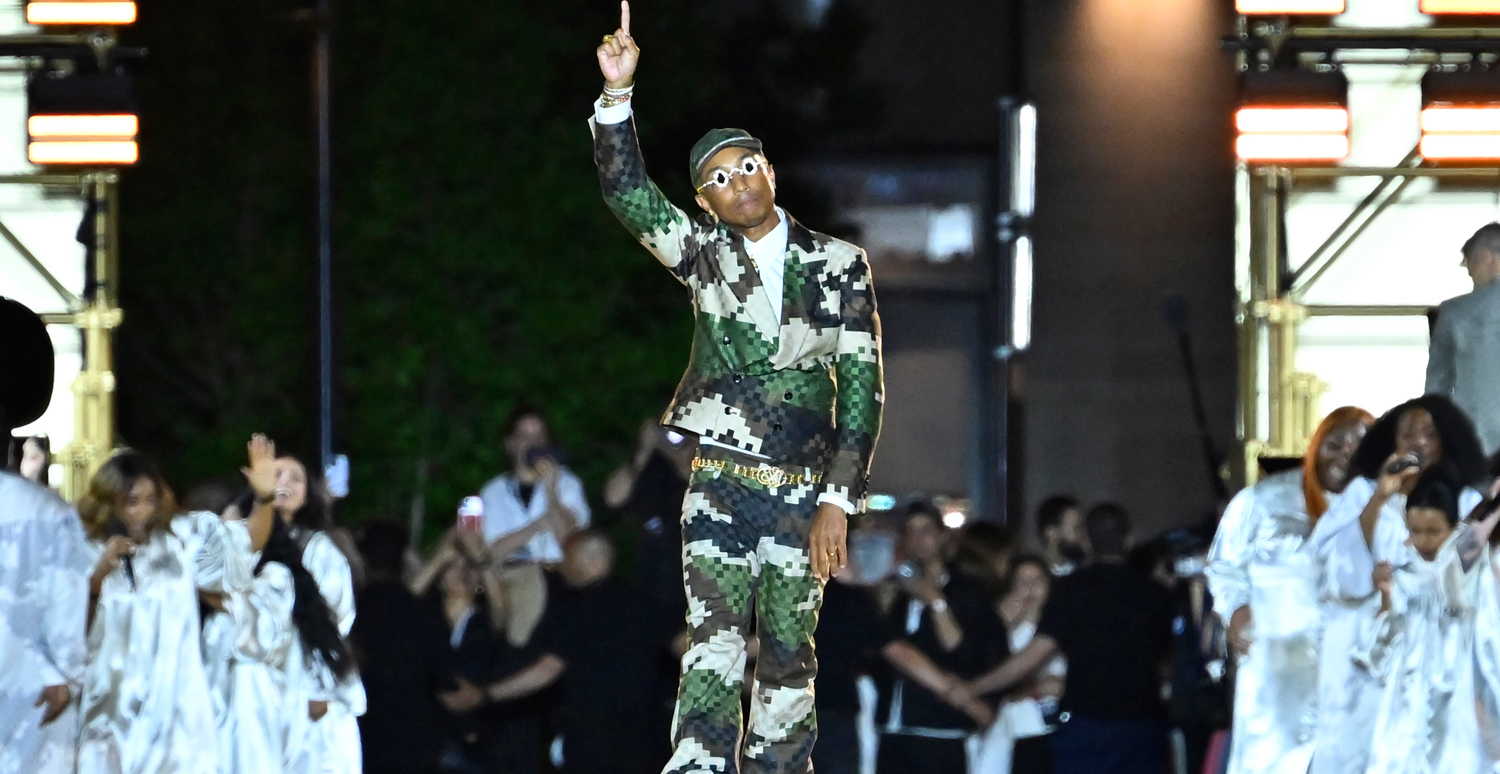 Pharrell Williams Debuts First Collection for Louis Vuitton See Every