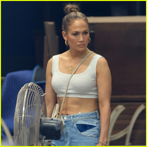 Jennifer Lopez Looks Cool in a Crop Top While Antiquing for Her Home With Ben Affleck