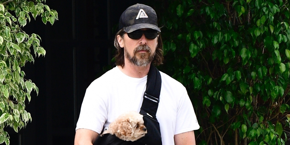 Christian Bale Brings His Tiny Puppy On A Scooter Ride in LA | Christian Bale | Just Jared: Celebrity News and Gossip - Vimarsana News