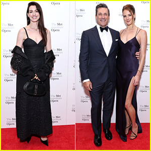 Anne Hathaway Joins Jon Hamm, Angela Bassett & More at Metropolitan Opera's Opening Night Gala