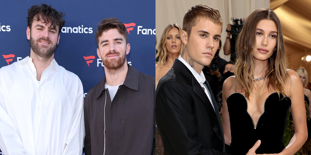 The Chainsmokers Spoof Steamy Hailey & Justin Bieber Photo While Promoting New Music
