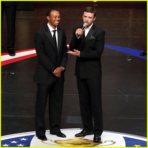 Justin Timberlake & Tiger Woods Join Forces to Launch New Sports Venue T-Squared Social, & It Opens Tomorrow!