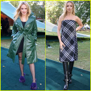 Kylie Minogue & Jodie Comer Put Their Best Fashion Foot Forward at Burberry's Summer 2024 Show