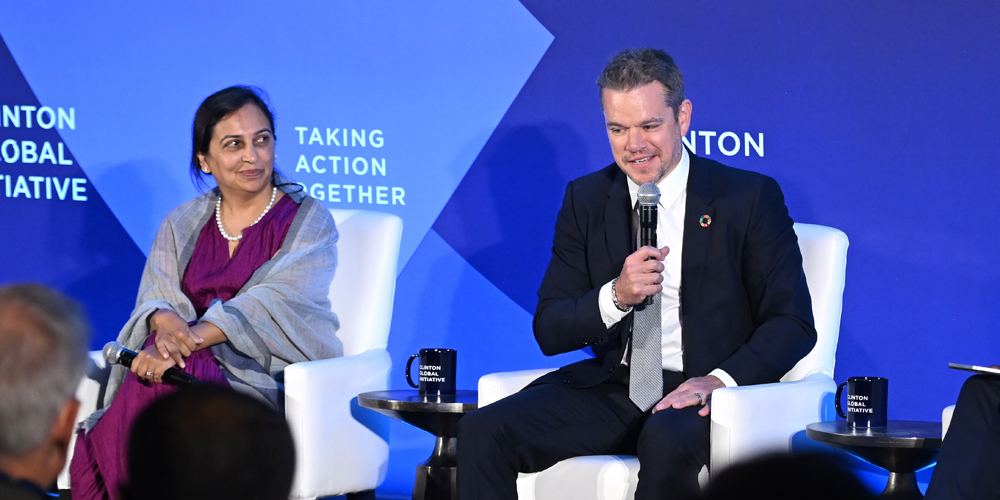 Matt Damon Speaks On The Water Crisis During Clinton Global Initiative Meeting | Matt Damon | Just Jared: Celebrity Gossip and Breaking Entertainment News - Vimarsana News