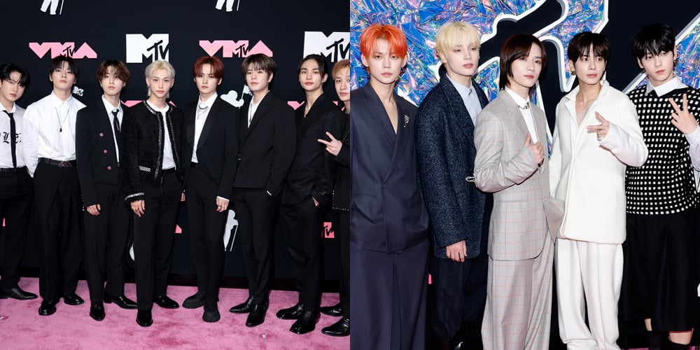 K-Pop Groups Stray Kids & Tomorrow X Together Are Both at the MTV VMAs 2023 – See Red Carpet Photos! | 2023 MTV VMAs, MTV VMAs, Stray Kids, Tomorrow X Together - Vimarsana News