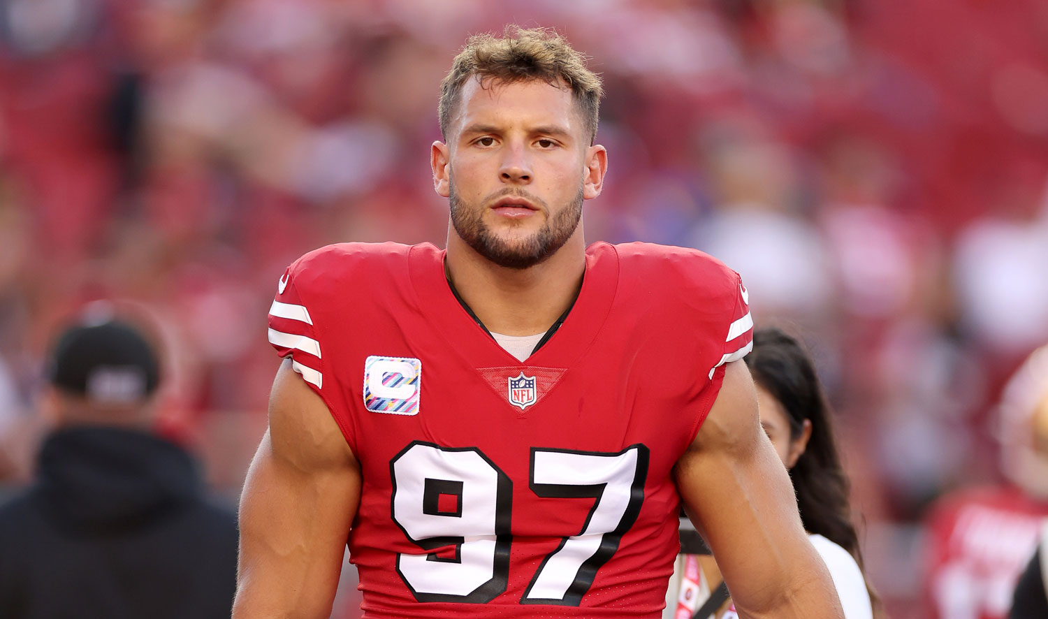 Who Is Nick Bosa Dating or Is He Single? 49ers Player Split from His Girlfriend Late Last Year | Dating History, Jenna Berman, Nick Bosa | Just Jared: Celebrity Gossip and Breaking Entertainment News - Vimarsana News