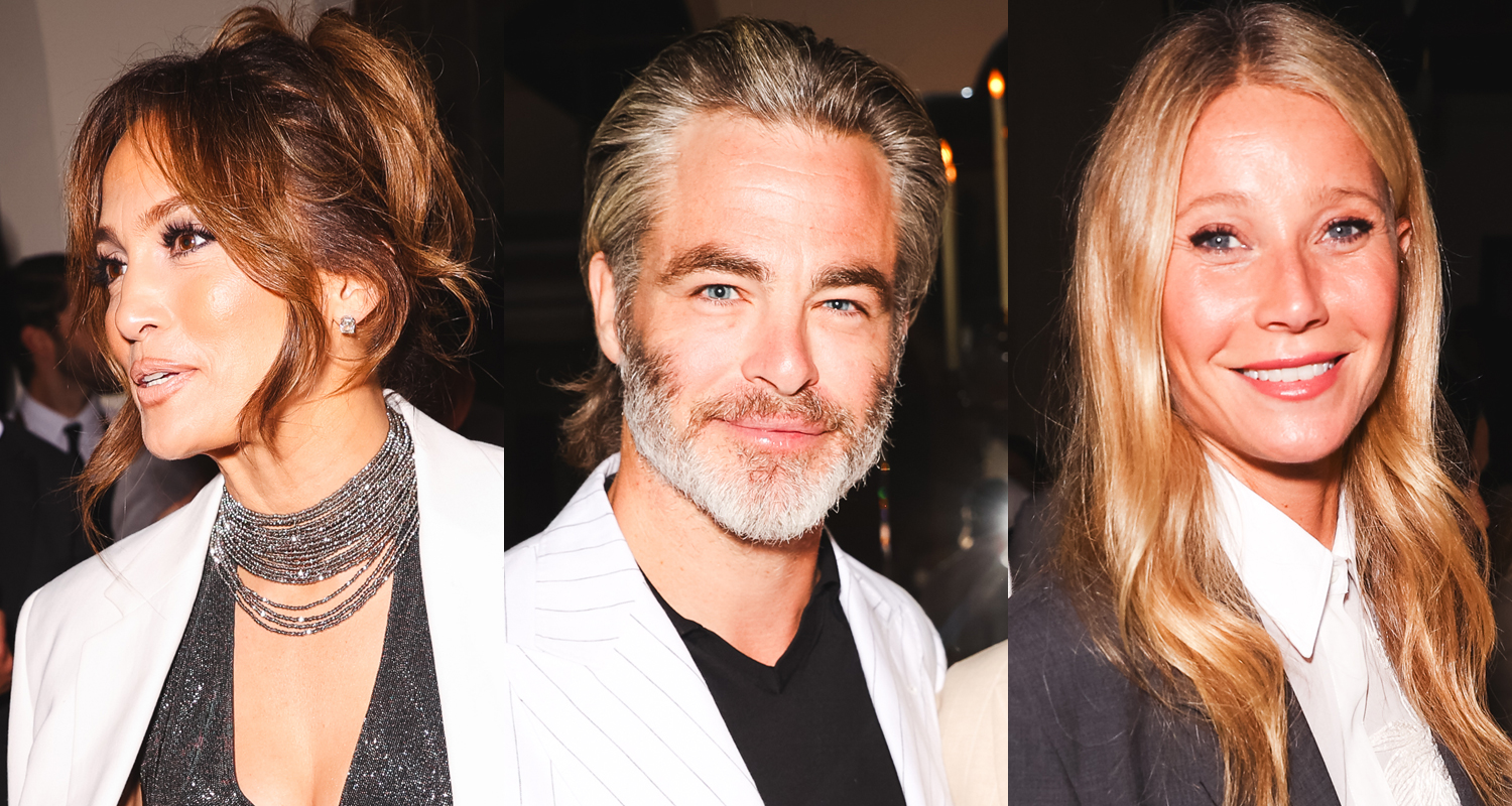 Jennifer Lopez Joins Chris Pine, Gwyneth Paltrow, & More Stars at Brunello Cucinelli Party in L.A.