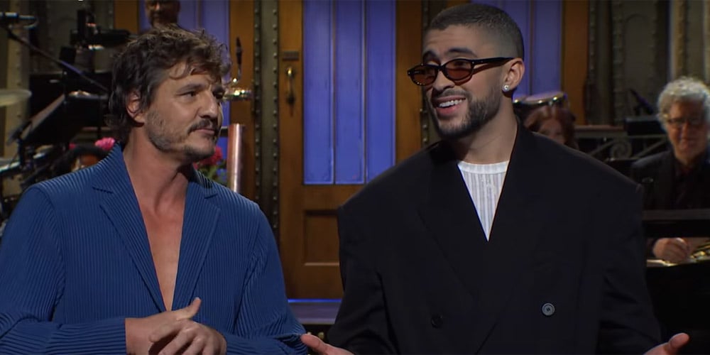 Bad Bunny Brings Out Pedro Pascal as His Translator, Shares Nearly Nude Thirst Trap During ‘SNL’ Opening Monologue